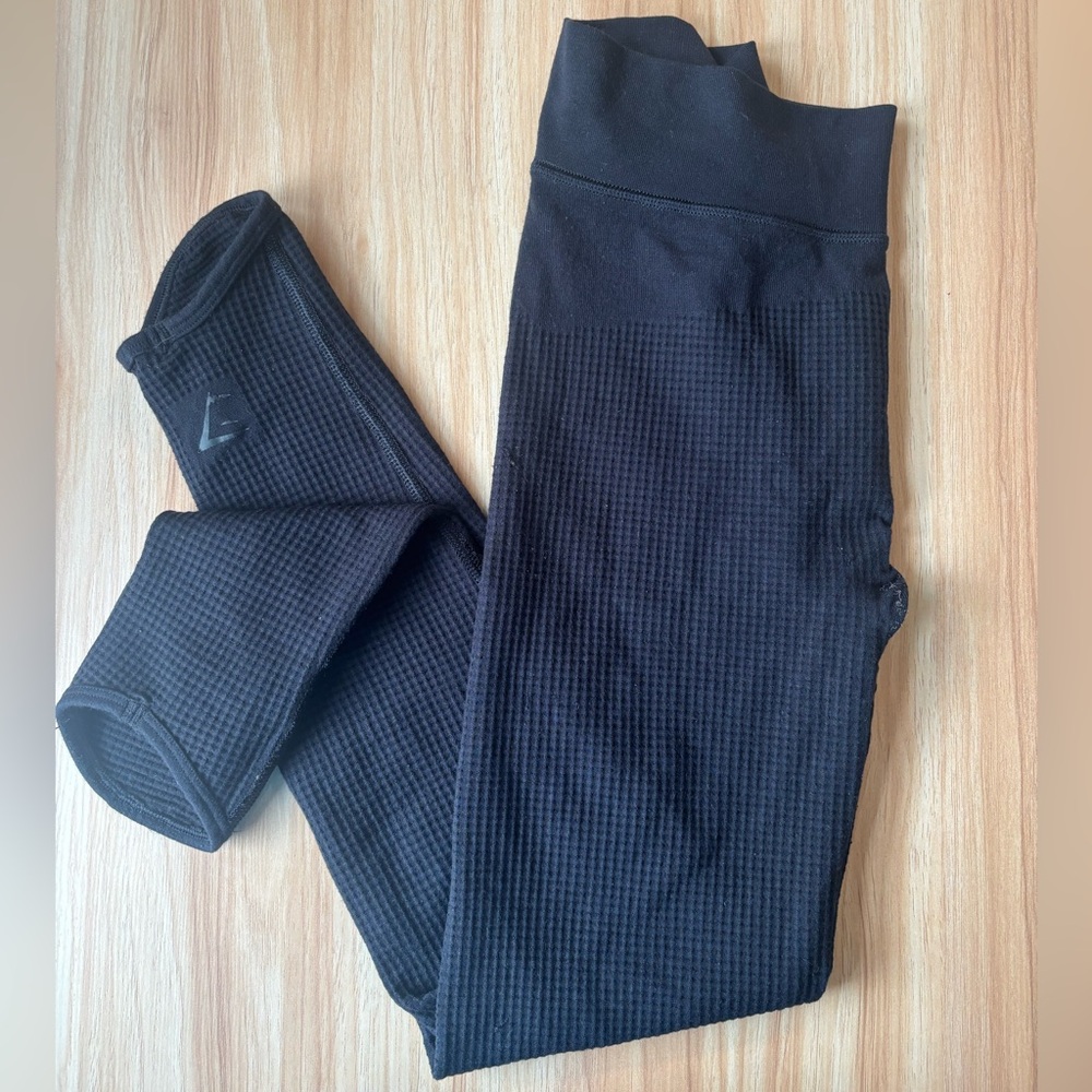 Gymshark Black Active Leggings Womens sz Small Stretch